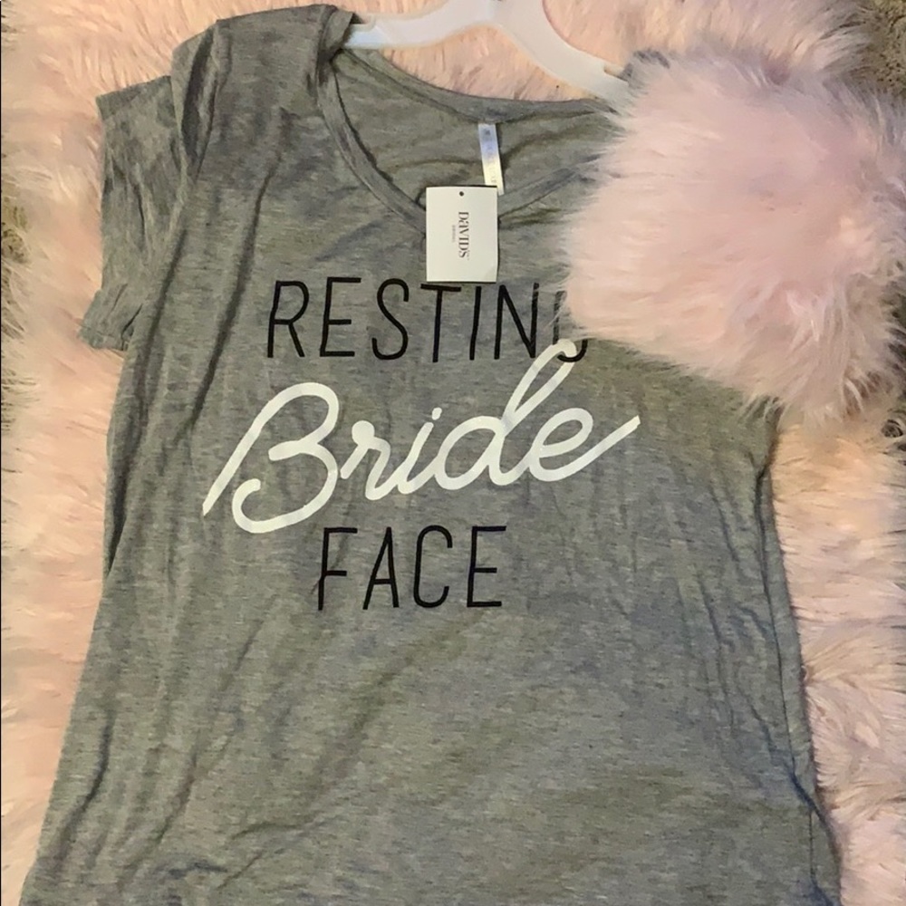 NWT Bridal T-shirt